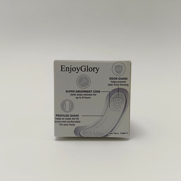 EnjoyGlory Sanitary towels Super Absorbent Core, Up to 8 Hours Leakage Protection Sanitary Napkins
