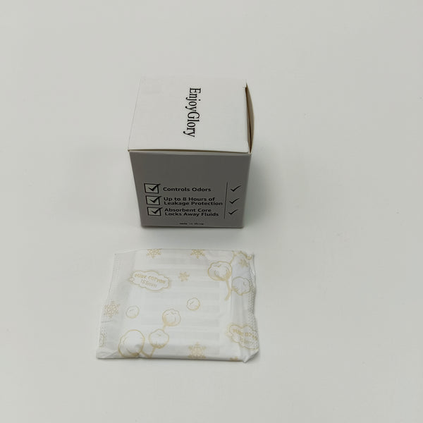 EnjoyGlory Sanitary towels Super Absorbent Core, Up to 8 Hours Leakage Protection Sanitary Napkins
