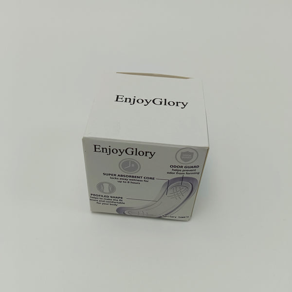 EnjoyGlory Sanitary towels Super Absorbent Core, Up to 8 Hours Leakage Protection Sanitary Napkins
