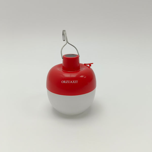 ORZUAXIT LED luminaires Portable LED Light, Red and White, Camping Lantern with Hook
