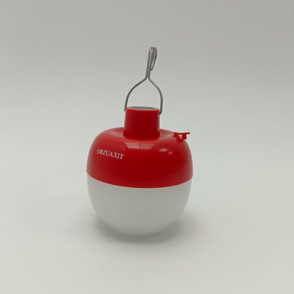 ORZUAXIT LED luminaires Portable LED Light, Red and White, Camping Lantern with Hook
