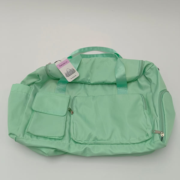 Hanyan.co Travelling bags Light Green Polyester Traveling Bag with Multiple Pockets