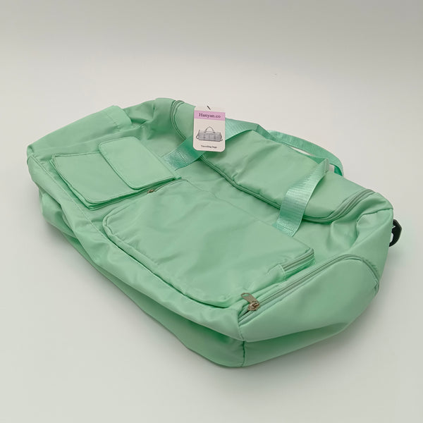 Hanyan.co Travelling bags Light Green Polyester Traveling Bag with Multiple Pockets