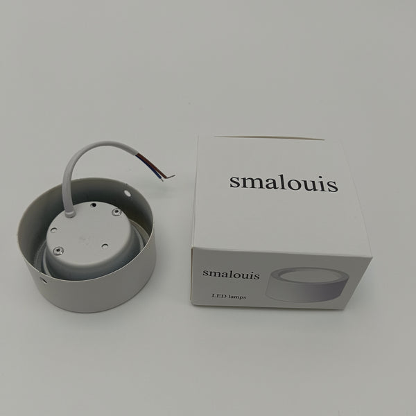 smalouis LED lamps White LED Lamp, Precision Aluminum and Acrylic, 3.5x7.5cm, Night Light