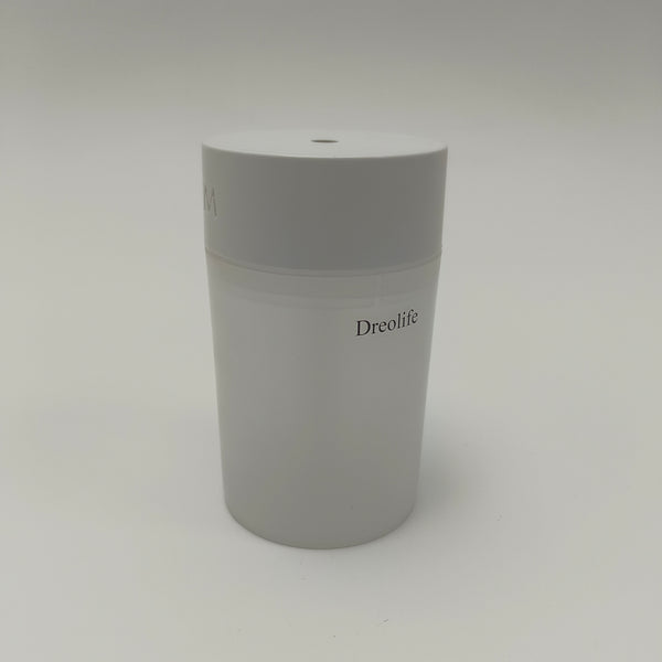 Dreolife Humidifiers Portable Humidifier, White, Compact Cylindrical Design