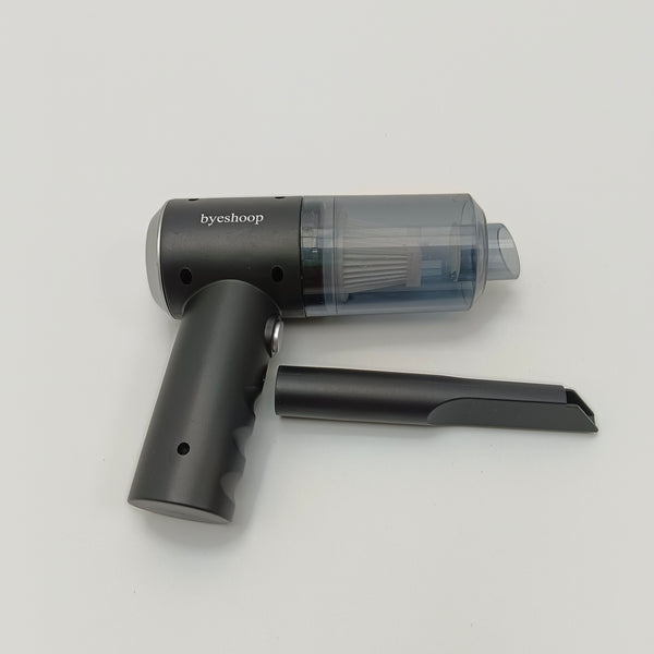 byeshoop vacuum cleaners Handheld Vacuum Cleaner with Crevice Tool Attachment, Portable Cordless Design
