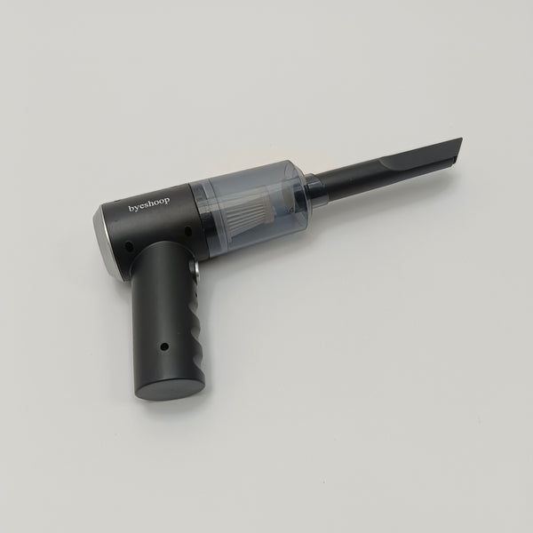 byeshoop vacuum cleaners Handheld Vacuum Cleaner with Crevice Tool Attachment, Portable Cordless Design