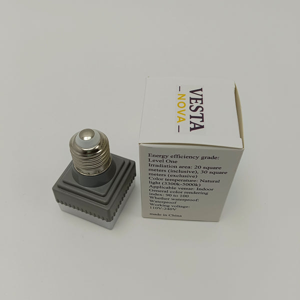 VESTA NOVA Light bulbs Indoor Use Light Bulb with E27 Base, Natural Light 3300k-5000k, 110V-240V