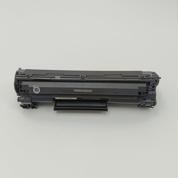 NESHASQIAN Toner cartridges, filled, for printing machines CC388A Toner Cartridge, Black, Compatible with Laser Printers, Filled Print Cartridge