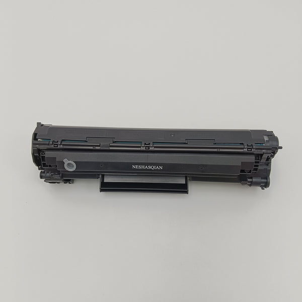 NESHASQIAN Toner cartridges, filled, for printing machines CC388A Toner Cartridge, Black, Compatible with Laser Printers, Filled Print Cartridge