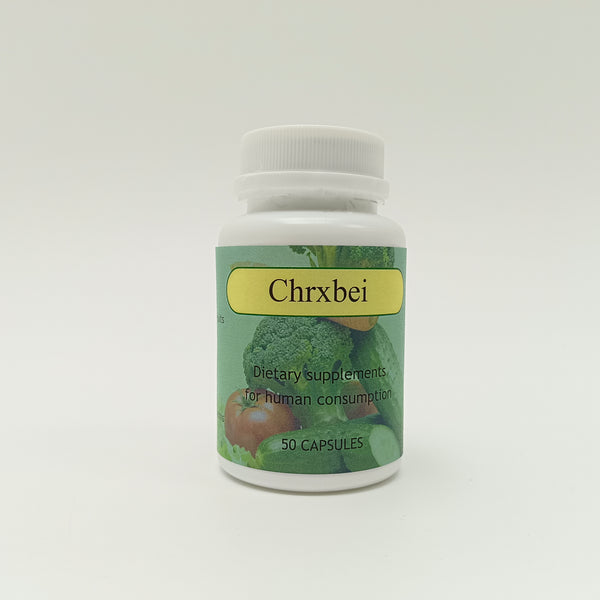 Chrxbei Dietary supplements for human consumption Whole Food Based with Veggies, Fruits, Vitamins, Adaptogens & Super Mushrooms, 50 Capsules for Daily Nutritional Support