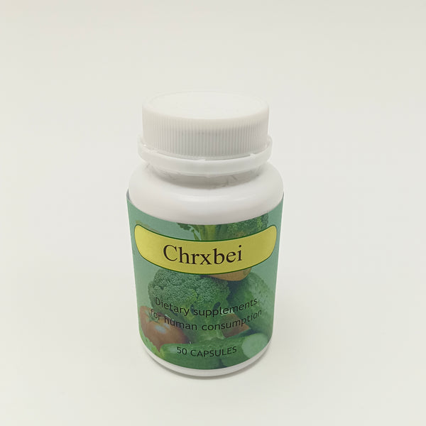Chrxbei Dietary supplements for human consumption Whole Food Based with Veggies, Fruits, Vitamins, Adaptogens & Super Mushrooms, 50 Capsules for Daily Nutritional Support