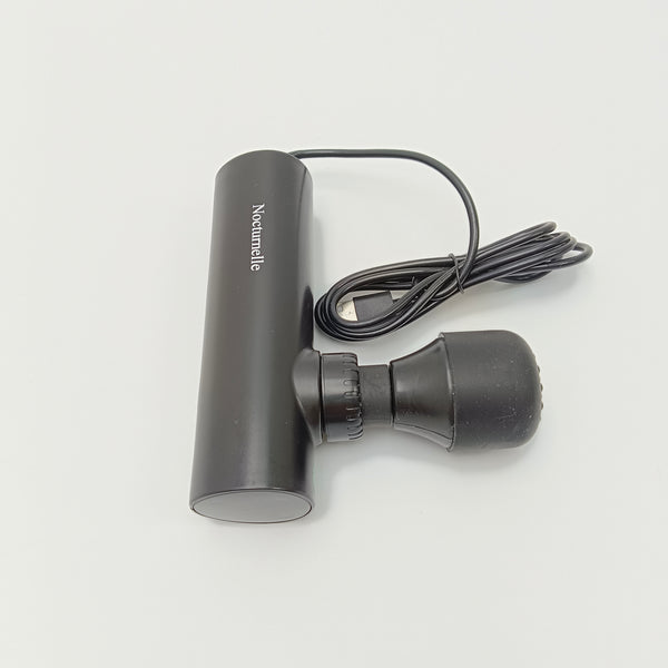 Nocturnelle Massage apparatus and instruments Handheld Electric Massager, Corded, Black, Portable with Adjustable Vibration