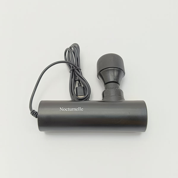 Nocturnelle Massage apparatus and instruments Handheld Electric Massager, Corded, Black, Portable with Adjustable Vibration