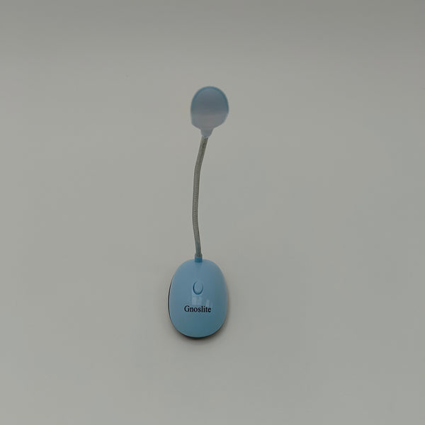 Gnoslite Desk lamps LED Desk Lamp with Flexible Gooseneck, Blue, Touch Control Button
