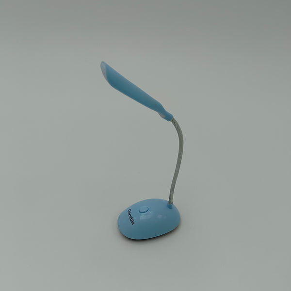 Gnoslite Desk lamps LED Desk Lamp with Flexible Gooseneck, Blue, Touch Control Button