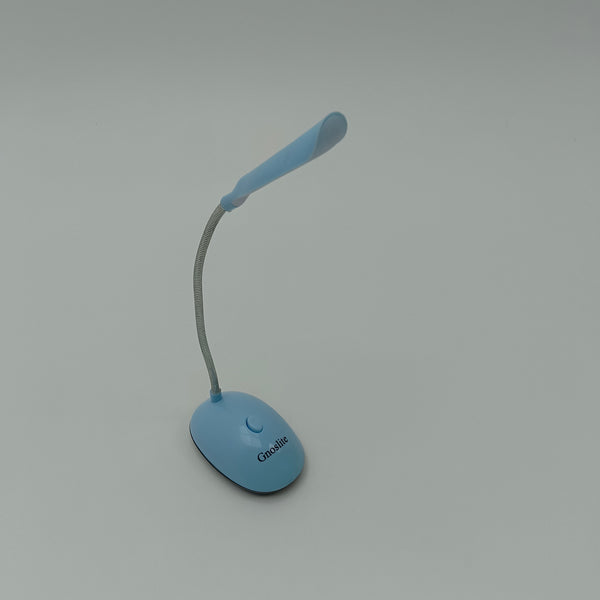 Gnoslite Desk lamps LED Desk Lamp with Flexible Gooseneck, Blue, Touch Control Button