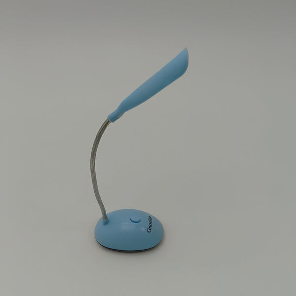 Gnoslite Desk lamps LED Desk Lamp with Flexible Gooseneck, Blue, Touch Control Button