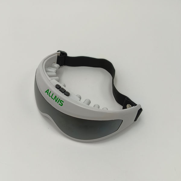 ALLNIS Massage apparatus for eyes Electric Eye Massage Device with Adjustable Strap and Control Buttons