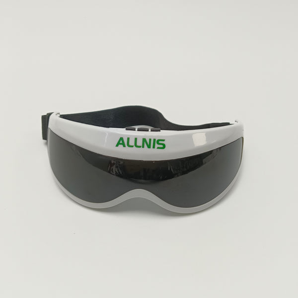 ALLNIS Massage apparatus for eyes Electric Eye Massage Device with Adjustable Strap and Control Buttons