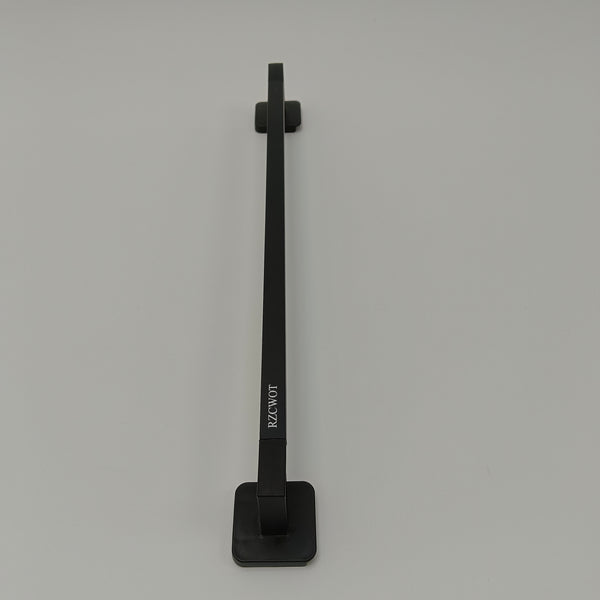 RZCWOT Towel rails Black, Wall Mounted, Metal Towel Rail, Matte Finish, 24 Inches, Straight