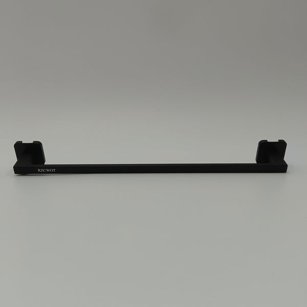 RZCWOT Towel rails Black, Wall Mounted, Metal Towel Rail, Matte Finish, 24 Inches, Straight