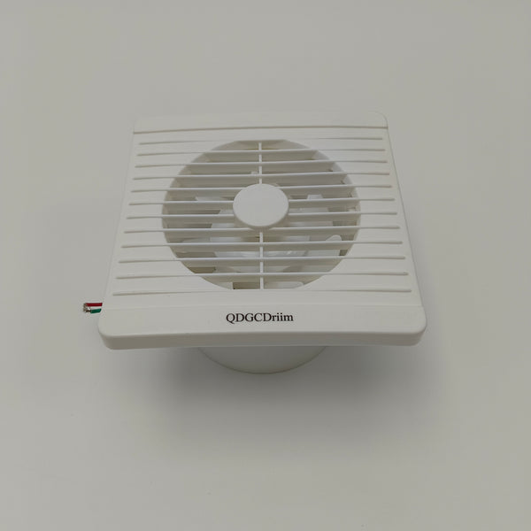QDGCDriim Ventilating exhaust fans White Wall Mounted Bathroom Kitchen Ventilation Fan with Wired Connection