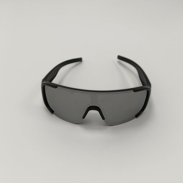 UMUSEEKER Ski goggles Black Frame with Dark Tinted Lens, Wraparound Design