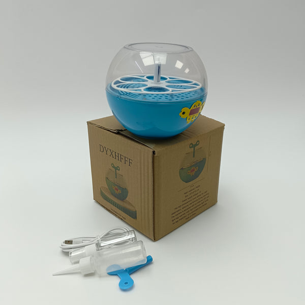 DYXHFFF Incubators for eggs Blue Plastic Egg Incubator with Transparent Dome, 19x19x16 cm