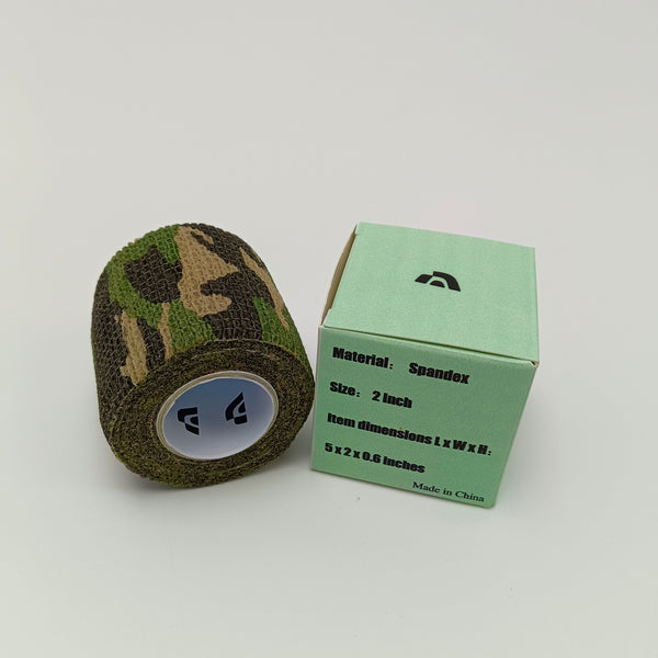 Elastic compression bandages Self-Adhesive Elastic Compression Bandage, Camouflage Pattern, Spandex Material, 2 Inch Width