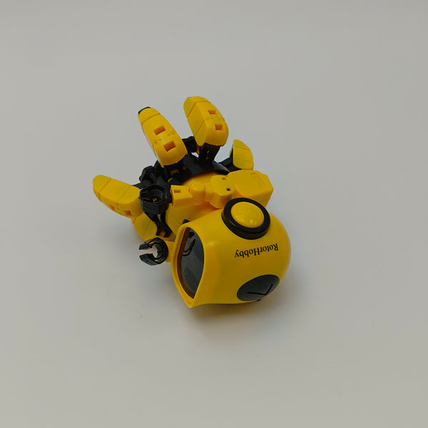 RotorHobby Toy robots Interactive and Fun, for Kids and Hobbyists, Yellow