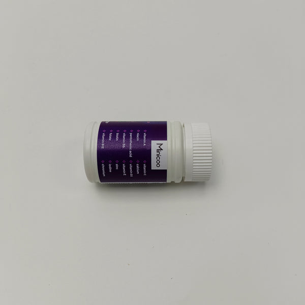MINICOO Vitamin supplements Multivitamin, with Essential Vitamins and Minerals, for Overall Health and Wellness