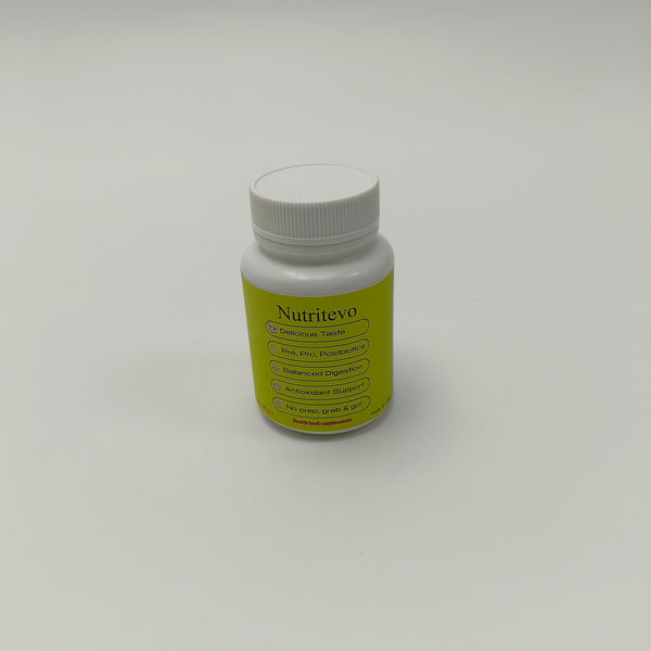 Nutritevo Health food supplements Delicious Taste, Pre, Pro, Postbiotics, Balanced Digestion, Antioxidant Support, for Daily Wellness