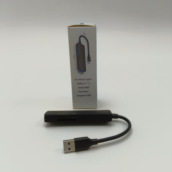 PROSCENIC Computer peripheral devices 3-port USB 2.0 hub, portable and compact design, plug-and-play functionality