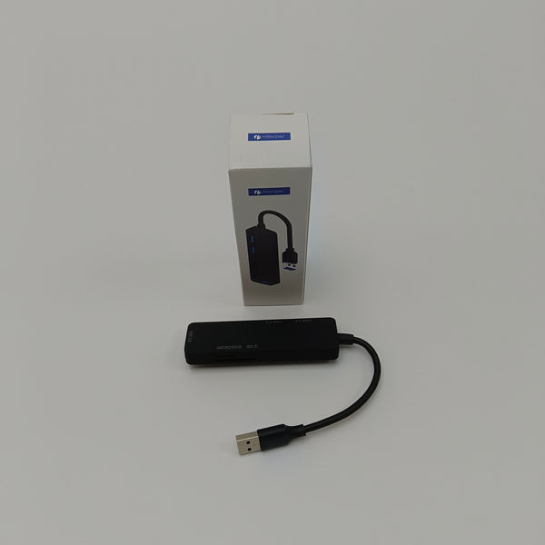 PROSCENIC Computer peripheral devices 3-port USB 2.0 hub, portable and compact design, plug-and-play functionality