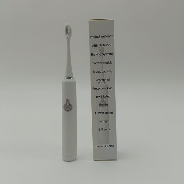 PROSCENIC toothbrushes, electric White minimalist design, gentle cleaning effect, with brush head and portable case