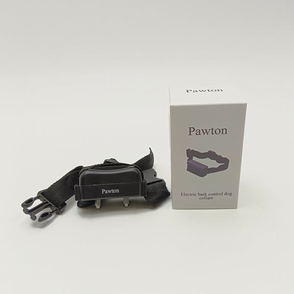 Pawton Electric bark control dog collars Adjustable Nylon Strap with Buckle