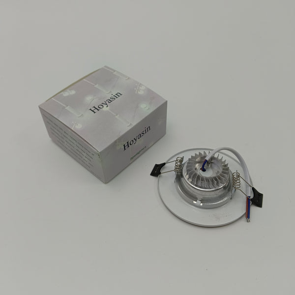 Hoyasin Downlighters 4-Inch Recessed LED Downlight, Warm White, for Ceiling, Kitchen, Living Room
