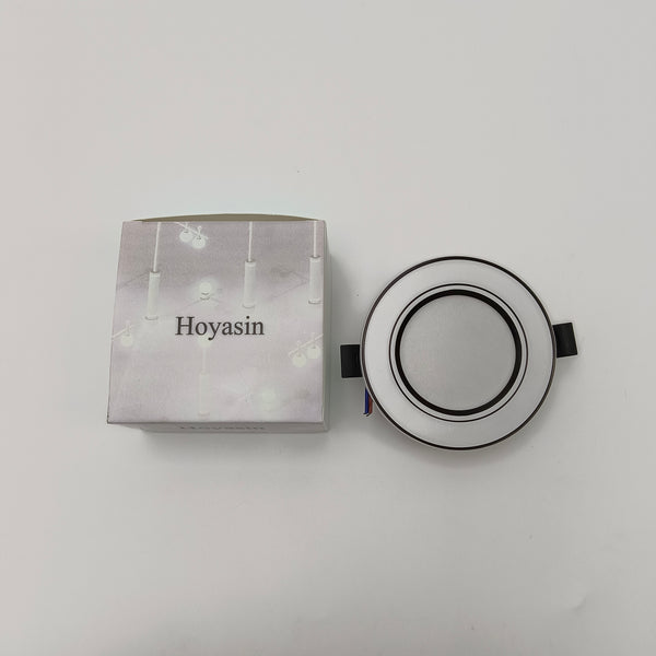 Hoyasin Downlighters 4-Inch Recessed LED Downlight, Warm White, for Ceiling, Kitchen, Living Room