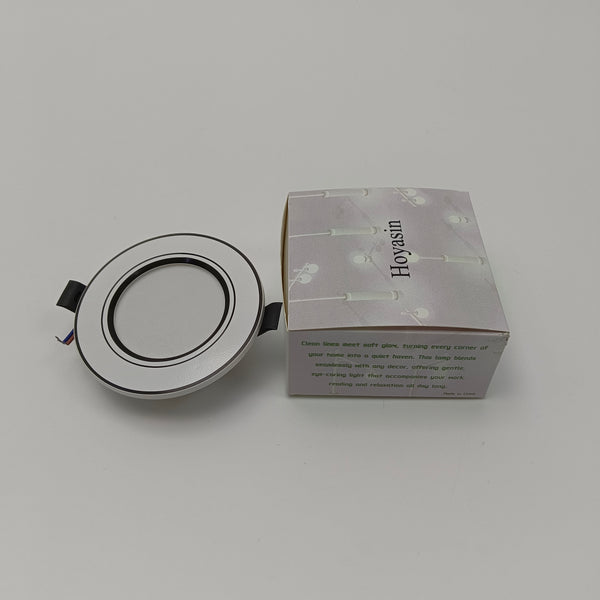 Hoyasin Downlighters 4-Inch Recessed LED Downlight, Warm White, for Ceiling, Kitchen, Living Room
