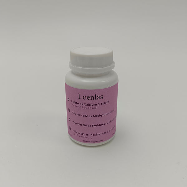 Loenlas Vitamin supplements High Absorption Formula, Supports Energy, Mood & Nervous System Health