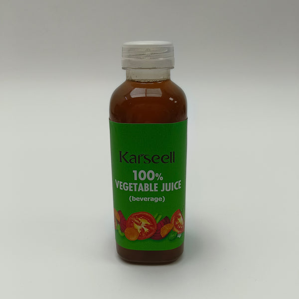 Karseell Vegetable juice (beverage) 100% Vegetable Juice (Drink) - 500ml Bottled, Contains Carrots/Coriander/Celery, Portable and Healthy Beverage