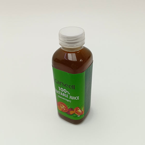 Karseell Vegetable juice (beverage) 100% Vegetable Juice (Drink) - 500ml Bottled, Contains Carrots/Coriander/Celery, Portable and Healthy Beverage