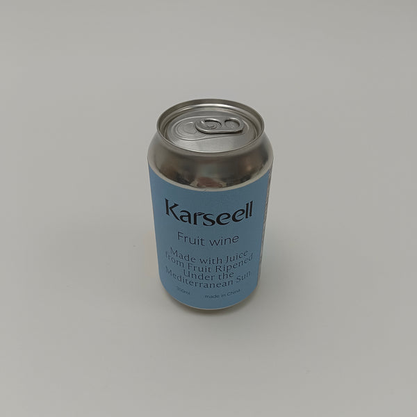 Karseell Fruit wine Fruity Buzz Wine - 350ml canned, containing 14% fruit juice, low sodium and fat-free