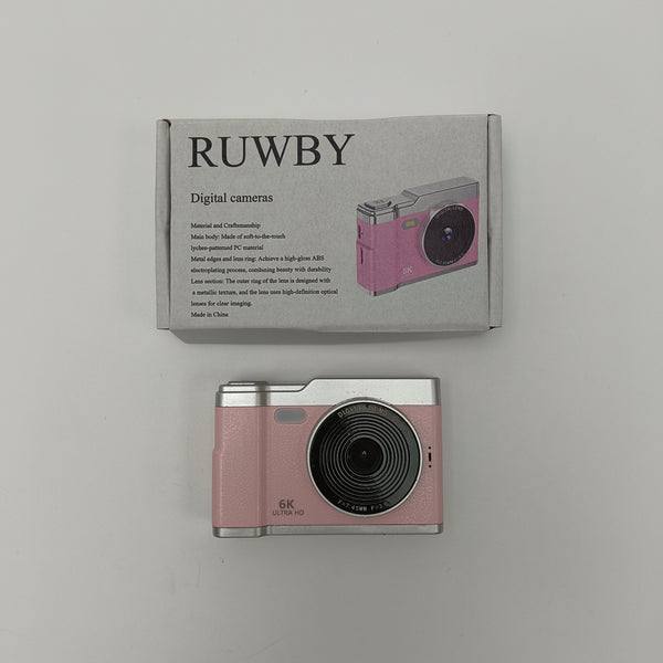 RUWBY Digital cameras Ultra-high-definition digital camera, metallic texture lens