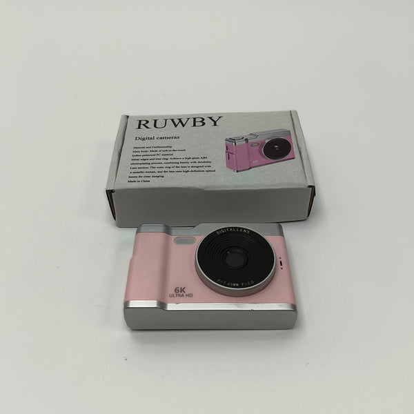 RUWBY Digital cameras Ultra-high-definition digital camera, metallic texture lens