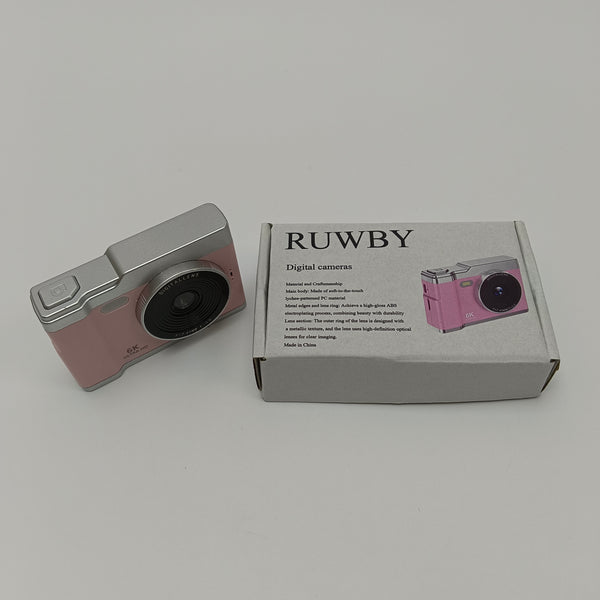 RUWBY Digital cameras Ultra-high-definition digital camera, metallic texture lens