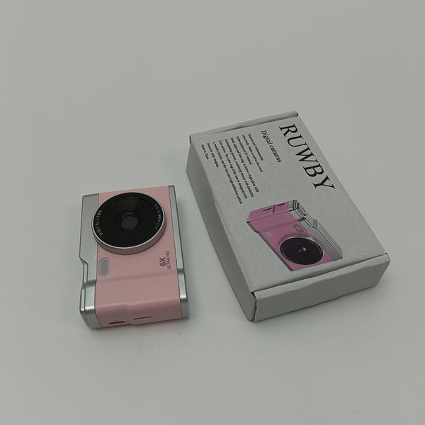 RUWBY Digital cameras Ultra-high-definition digital camera, metallic texture lens