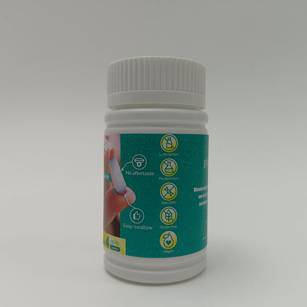glpeak-1 Vitamin and mineral preparations for medical use Easy-to-swallow capsule design