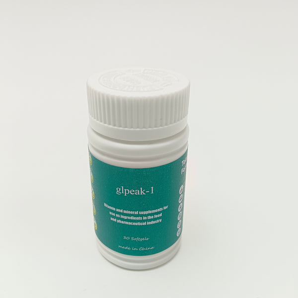 glpeak-1 Vitamin and mineral preparations for medical use Easy-to-swallow capsule design